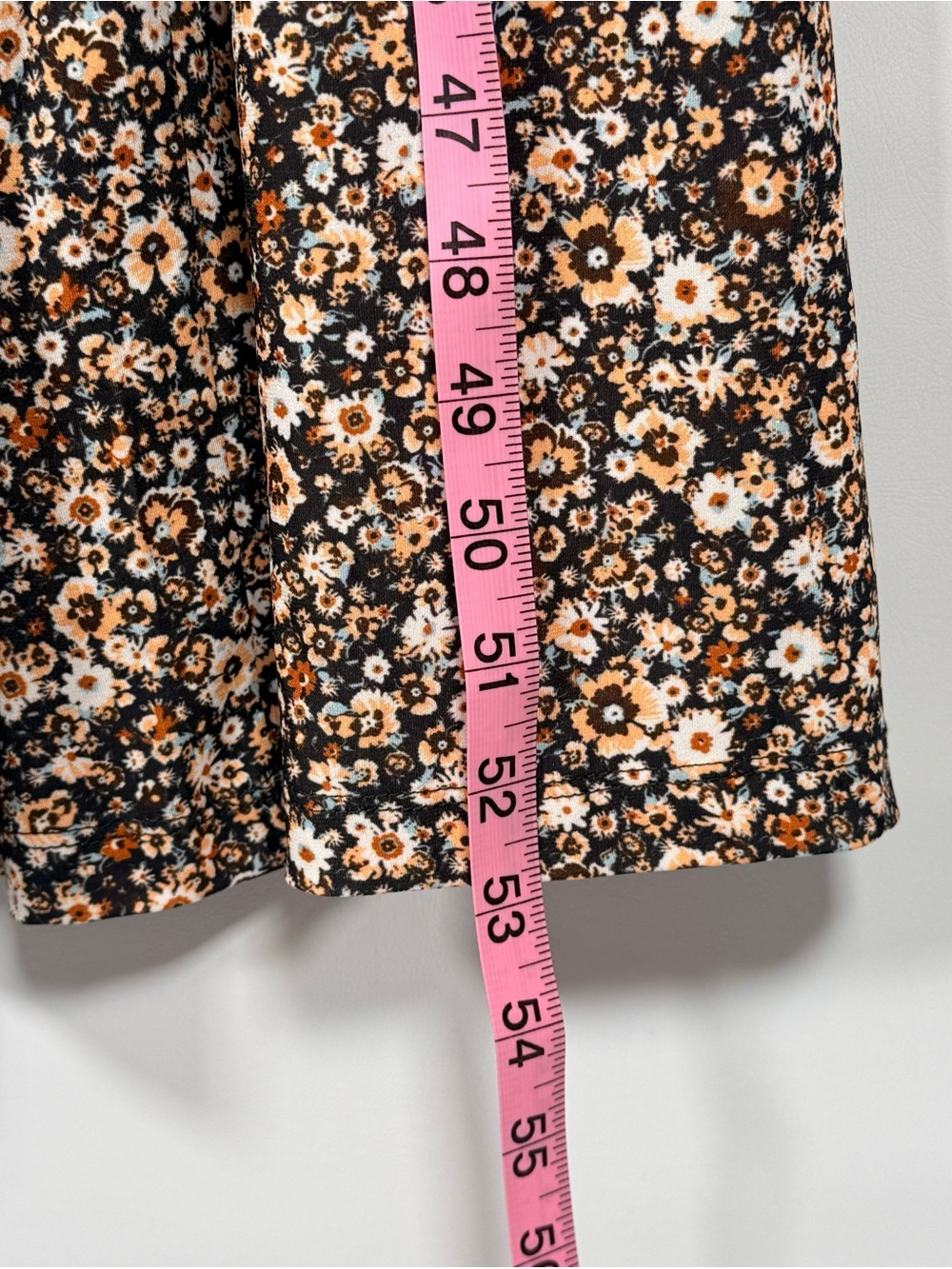 Lascana Brown Floral Jumpsuit Wide Leg Tie Waist Cottagecore Size 8 - Picture 8 of 11